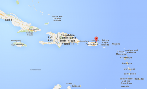 Google Maps karta Puerto Rico